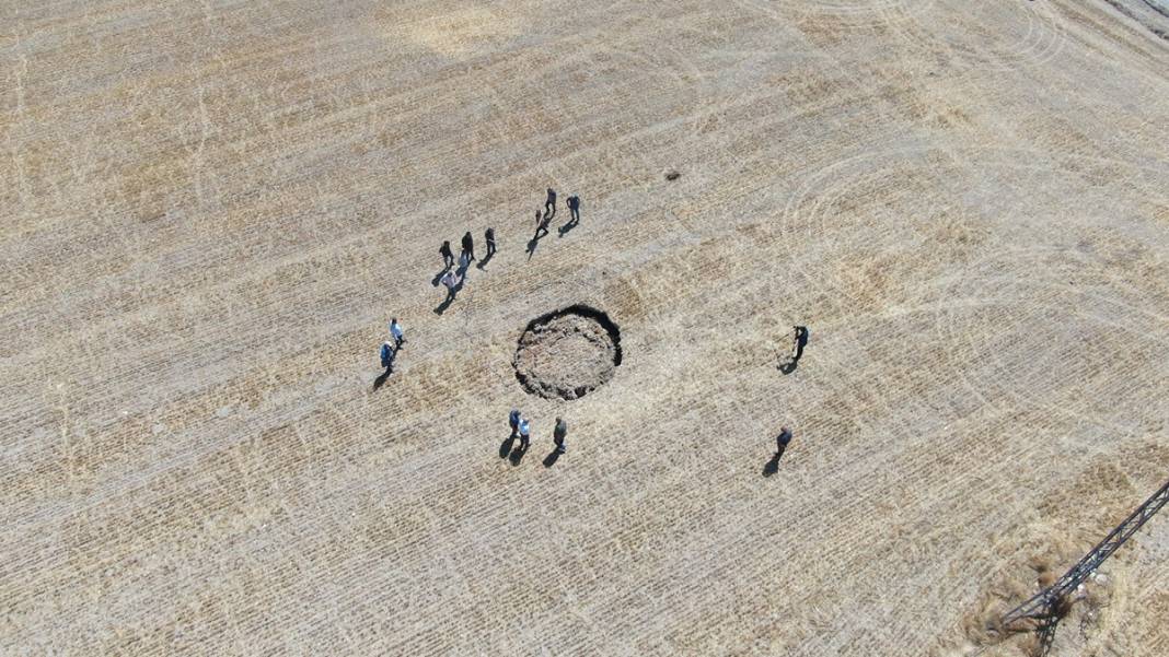 Konya'dan sonra şimdi de Ankara'da: Bölge halkını korkutan obruk 5