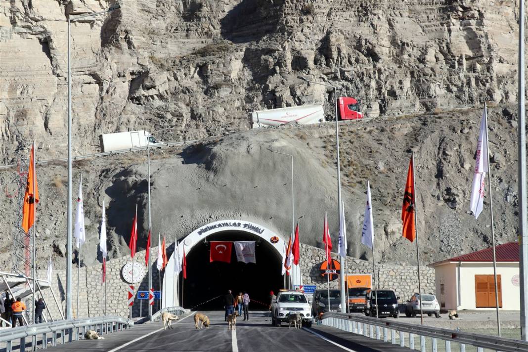 Türkiye Kafkaslar'a bağlanıyor! Pirinkayalar Tüneli tamamlandı 18