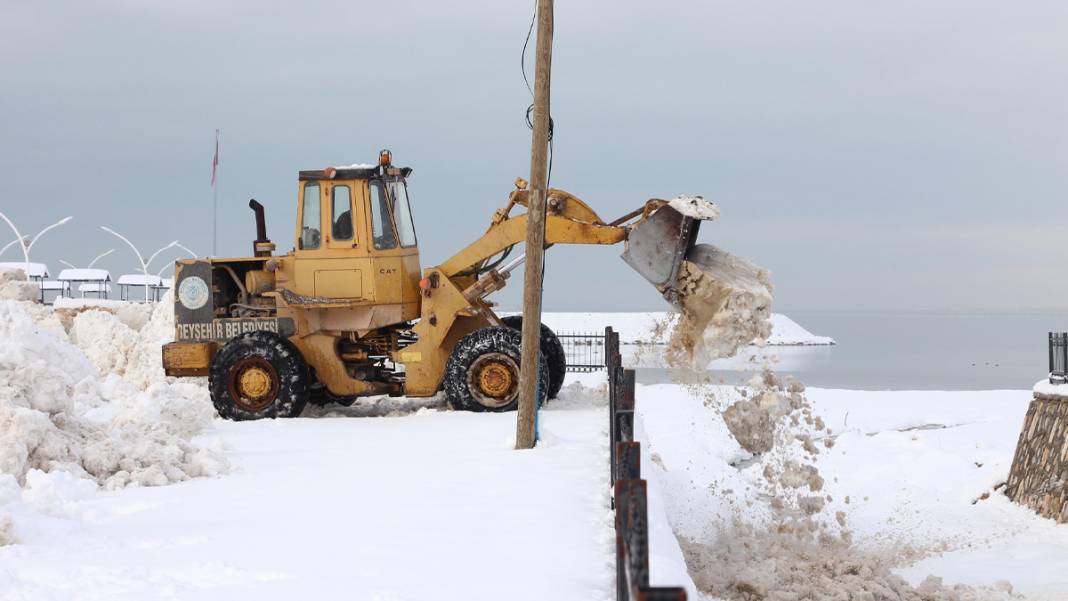 Kuraklık sebebiyle su seviyesi düşmüştü: Beyşehir Gölü'ne karlı kurtarma 4