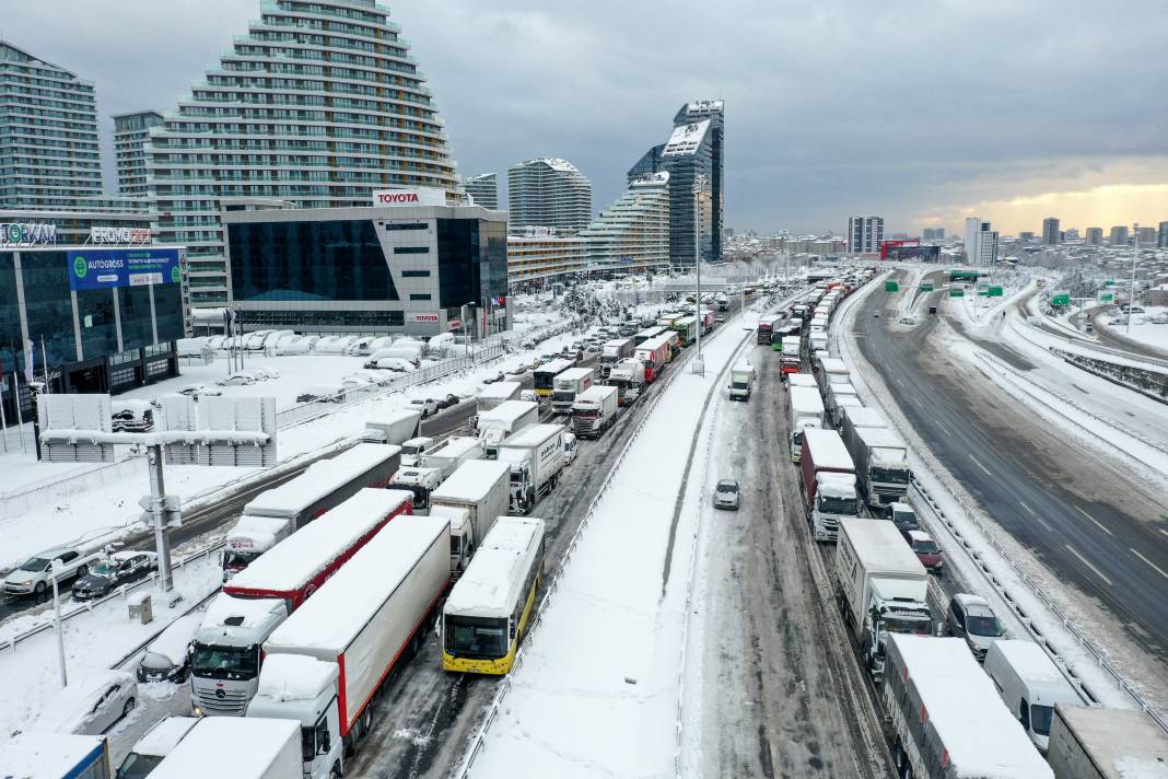 İşte TEM'de son durum: Görüntüler bu sabahtan! 1
