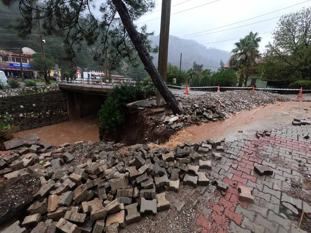 Muğla'da sel felaketi 1