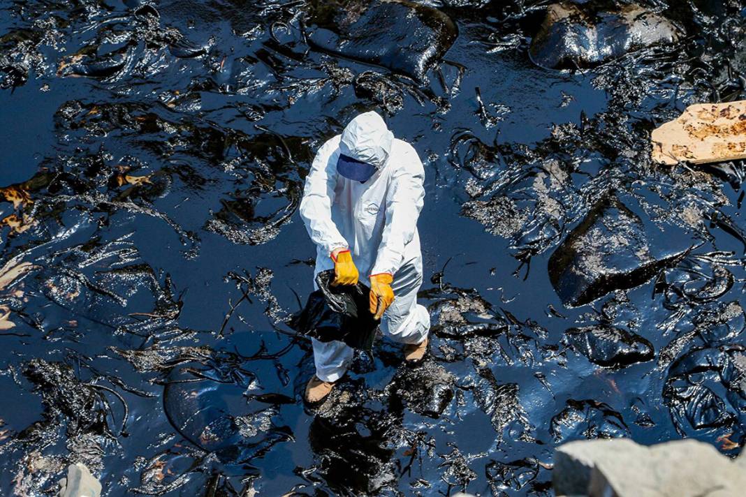 Peru'da petrol sızıntısı! 'Çevresel acil durum' ilan edildi 1