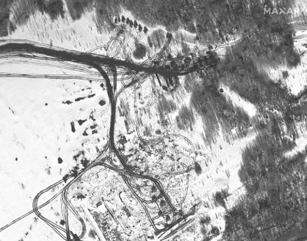 ABD'li şirket paylaştı! İşte Rus ordusunun son görüntüleri... 5