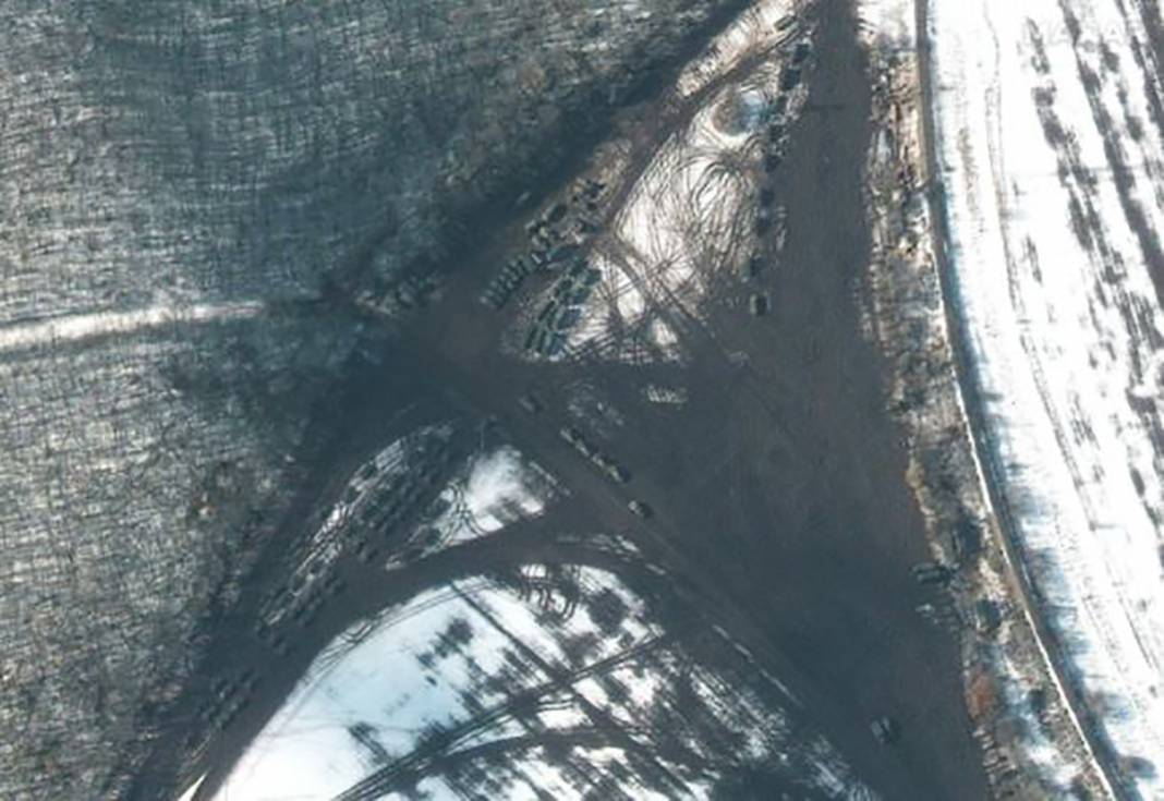 ABD'li şirket paylaştı! İşte Rus ordusunun son görüntüleri... 4