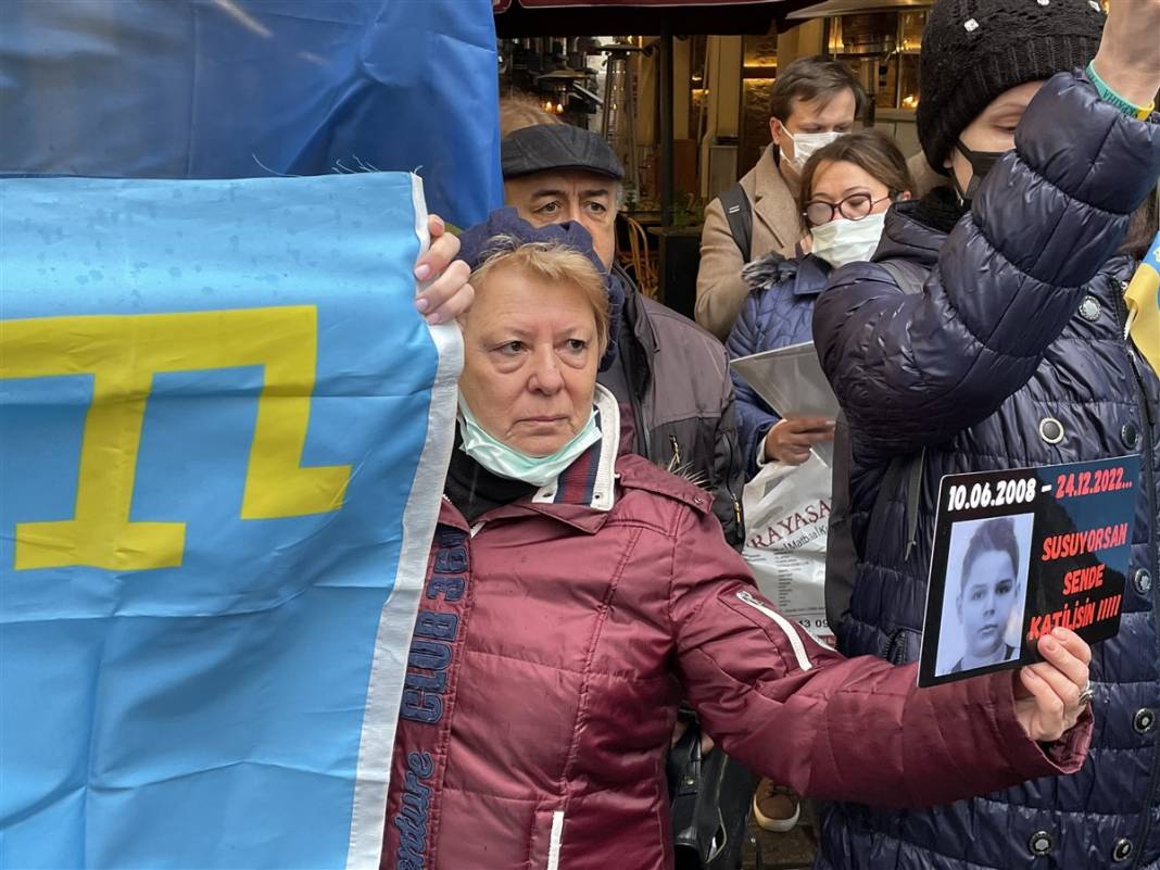 İstanbul'da protesto: Putin, ellerini Ukrayna'dan çek 6