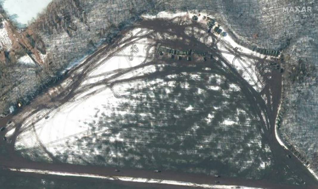 ABD'li şirket paylaştı! İşte Rus ordusunun son görüntüleri... 3