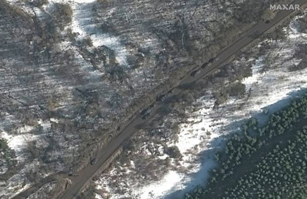 ABD'li şirket paylaştı! İşte Rus ordusunun son görüntüleri... 2