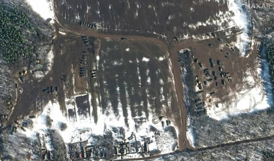 ABD'li şirket paylaştı! İşte Rus ordusunun son görüntüleri... 1