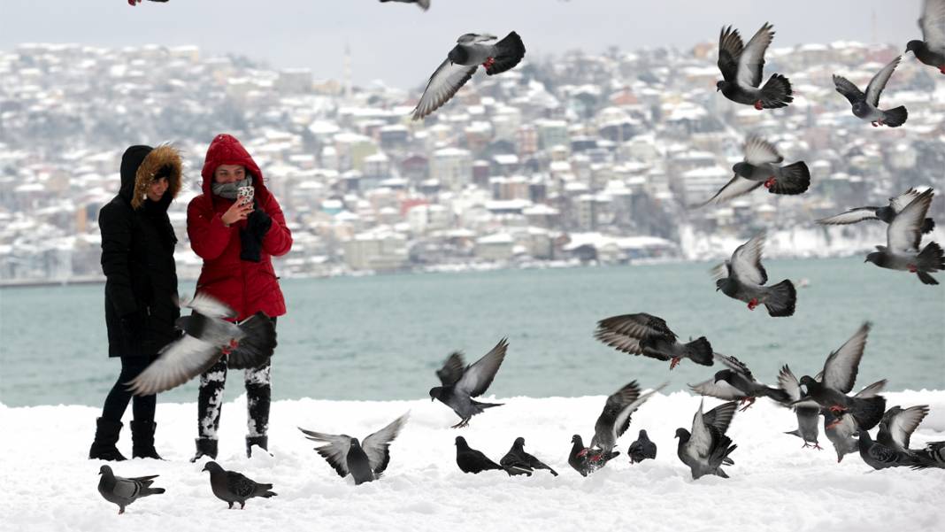 İstanbul kartpostal gibi: Kent sakinleri karın keyfini çıkardı 3