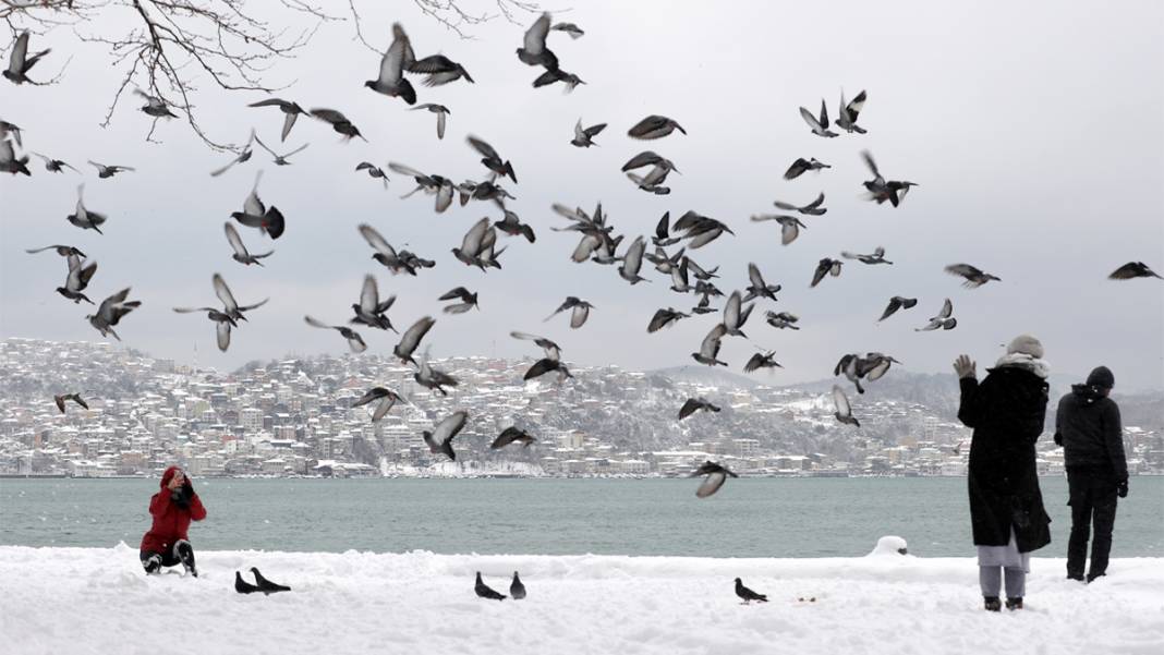 İstanbul kartpostal gibi: Kent sakinleri karın keyfini çıkardı 2