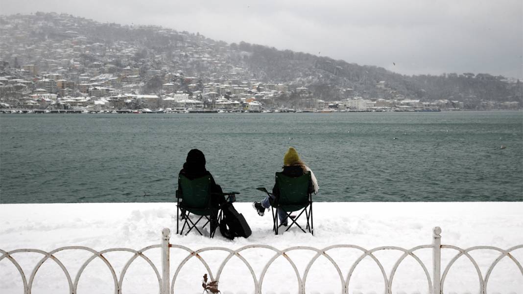 İstanbul kartpostal gibi: Kent sakinleri karın keyfini çıkardı 5