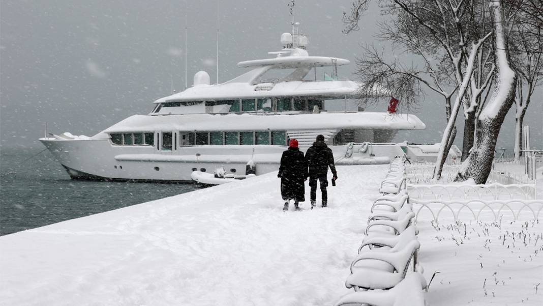 İstanbul kartpostal gibi: Kent sakinleri karın keyfini çıkardı 9