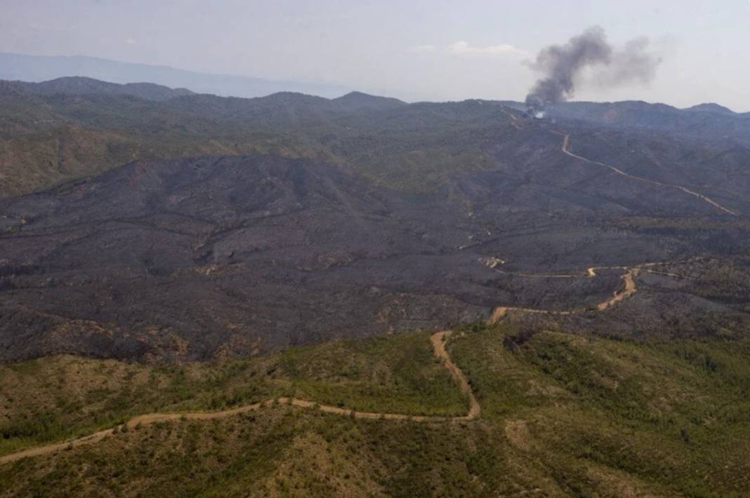 Marmaris'te havadan çekilen fotoğraflar vahim tabloyu ortaya koydu: Yürek yakan görüntüler 2