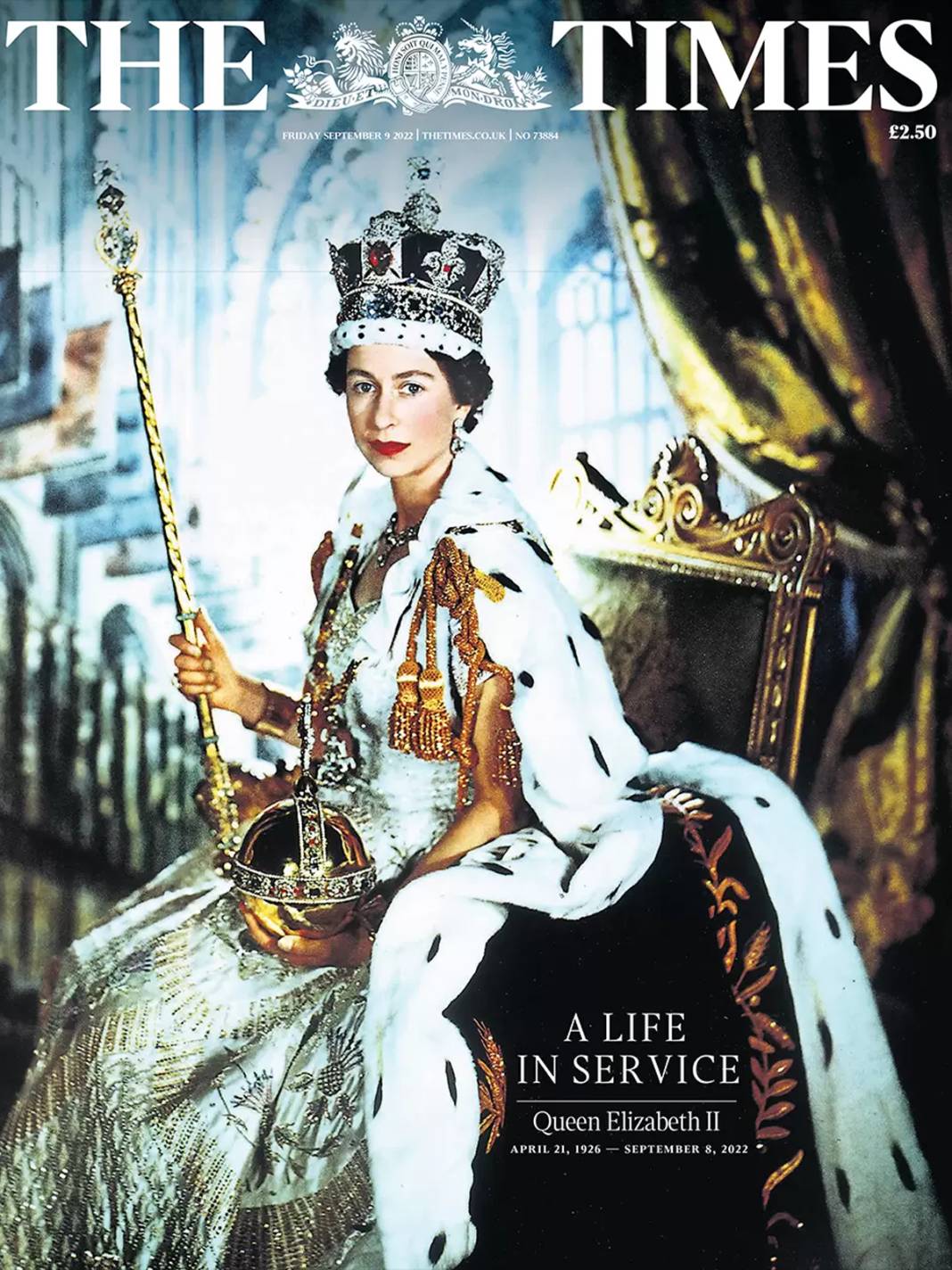 İngiltere manşetlerinde Kraliçe II. Elizabeth'e veda: Görevinizi yaptınız hanımefendi 2