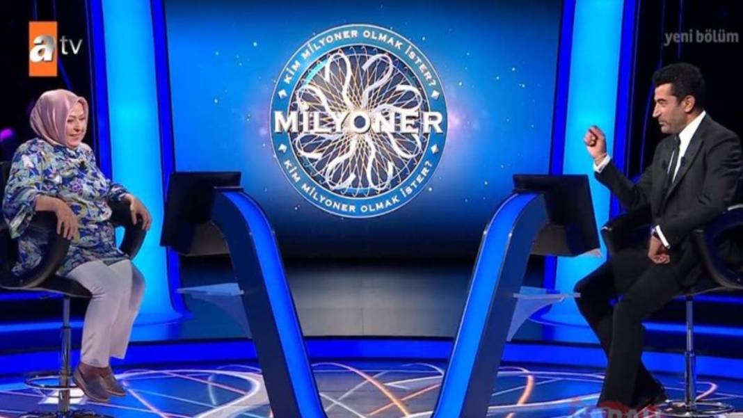 Kim Milyoner Olmak İster'e katılan 55 yaşındaki Leyla Hanım herkesi kahkahaya boğdu! Her soruda koltuğundan zıpladı 1