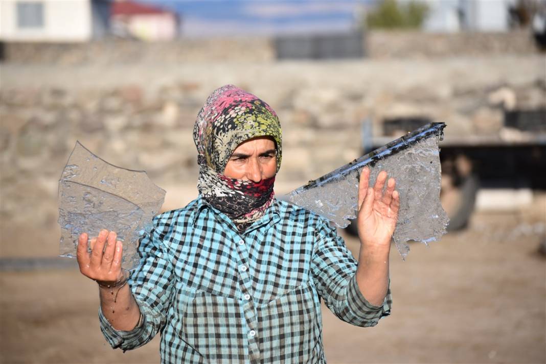 O ilimiz donuyor! Örümcek ağları bile buz tuttu 8