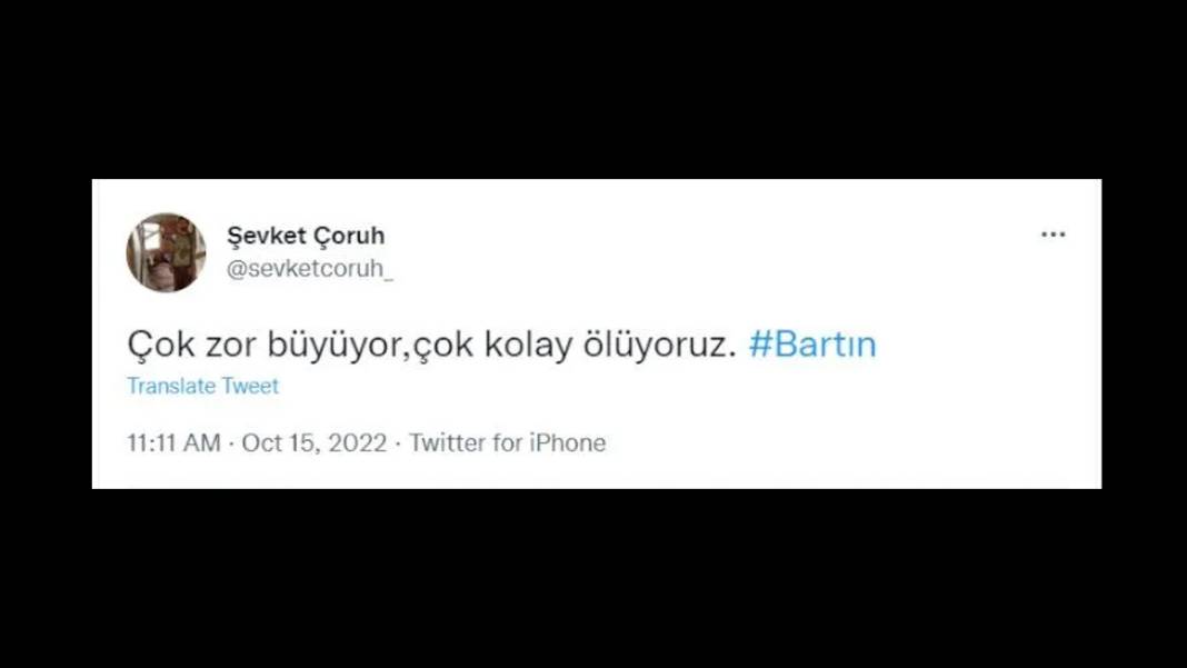 Sanatçılardan Bartın paylaşımı: Yine yürekler karardı 12