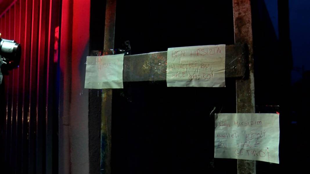 Tekme tokat dövüp zincirle direğe bağladılar 8