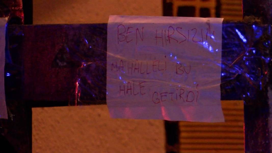 Tekme tokat dövüp zincirle direğe bağladılar 1