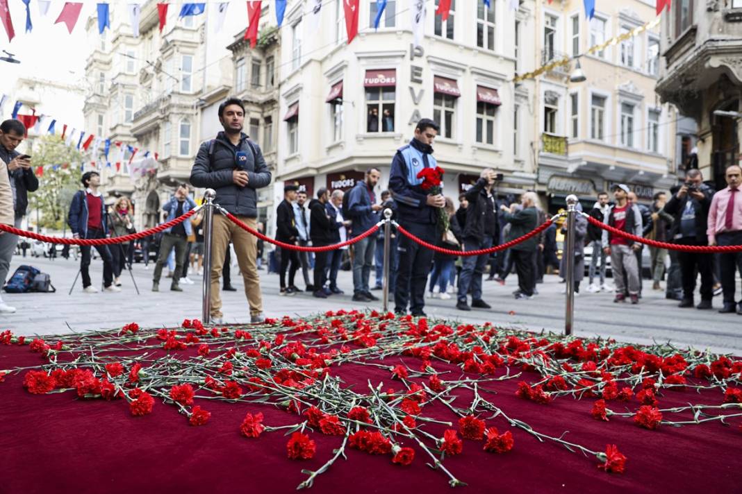 İstiklal Caddesi'ndeki terör saldırısında hayatını kaybedenler anılıyor 4