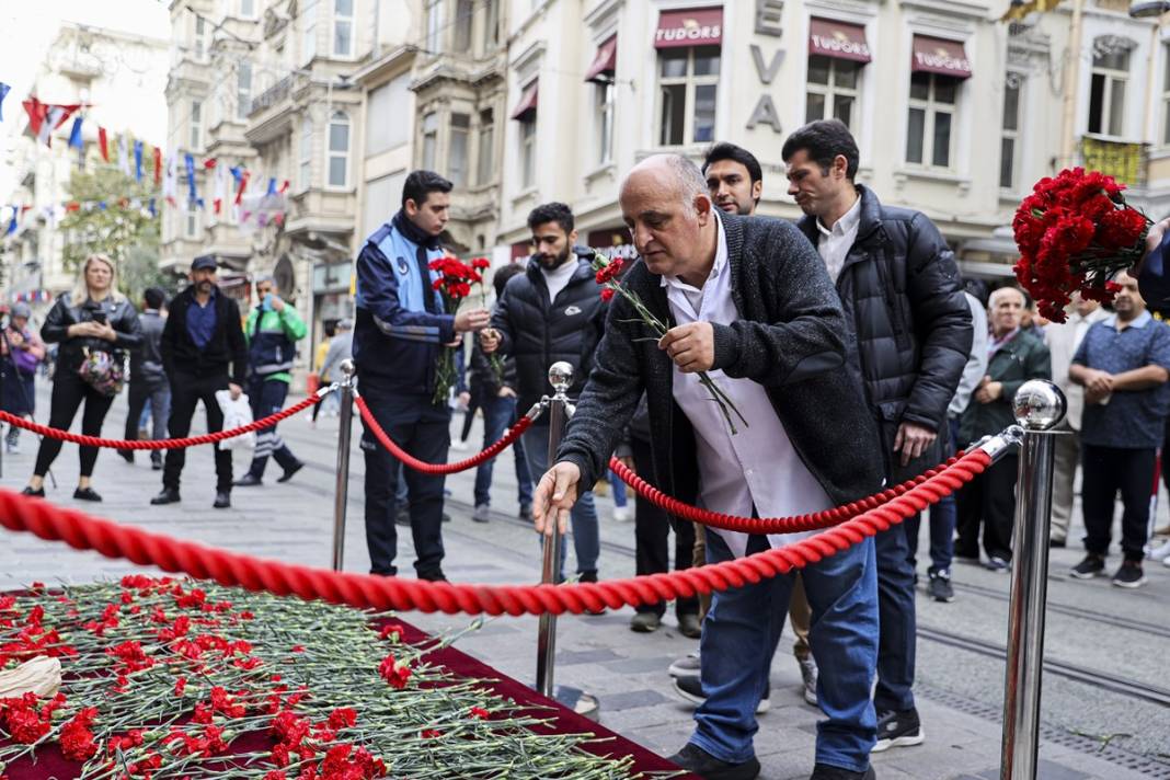 İstiklal Caddesi'ndeki terör saldırısında hayatını kaybedenler anılıyor 3