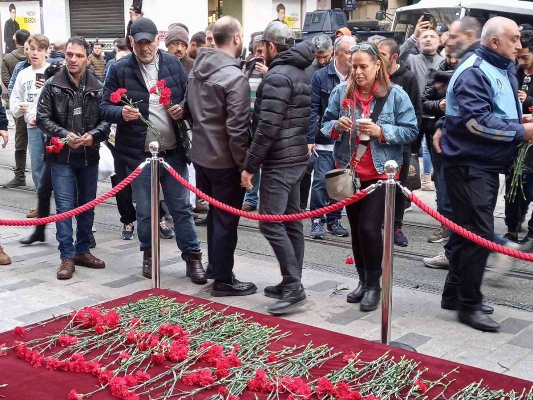 İstiklal Caddesi'ndeki terör saldırısında hayatını kaybedenler anılıyor 5