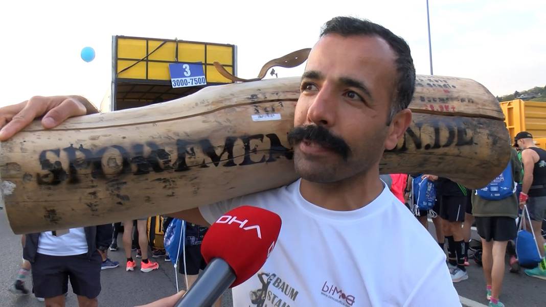 Kütükle gelen de vardı, prenses kostümüyle de... 44. İstanbul Maratonu'nda renkli görüntüler 17