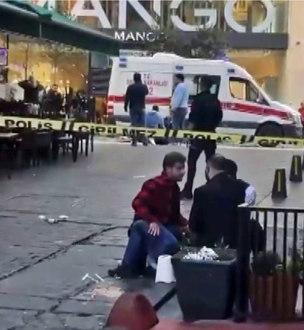 İstiklal Caddesi'ndeki patlamadan kahreden fotoğraf kareleri 27