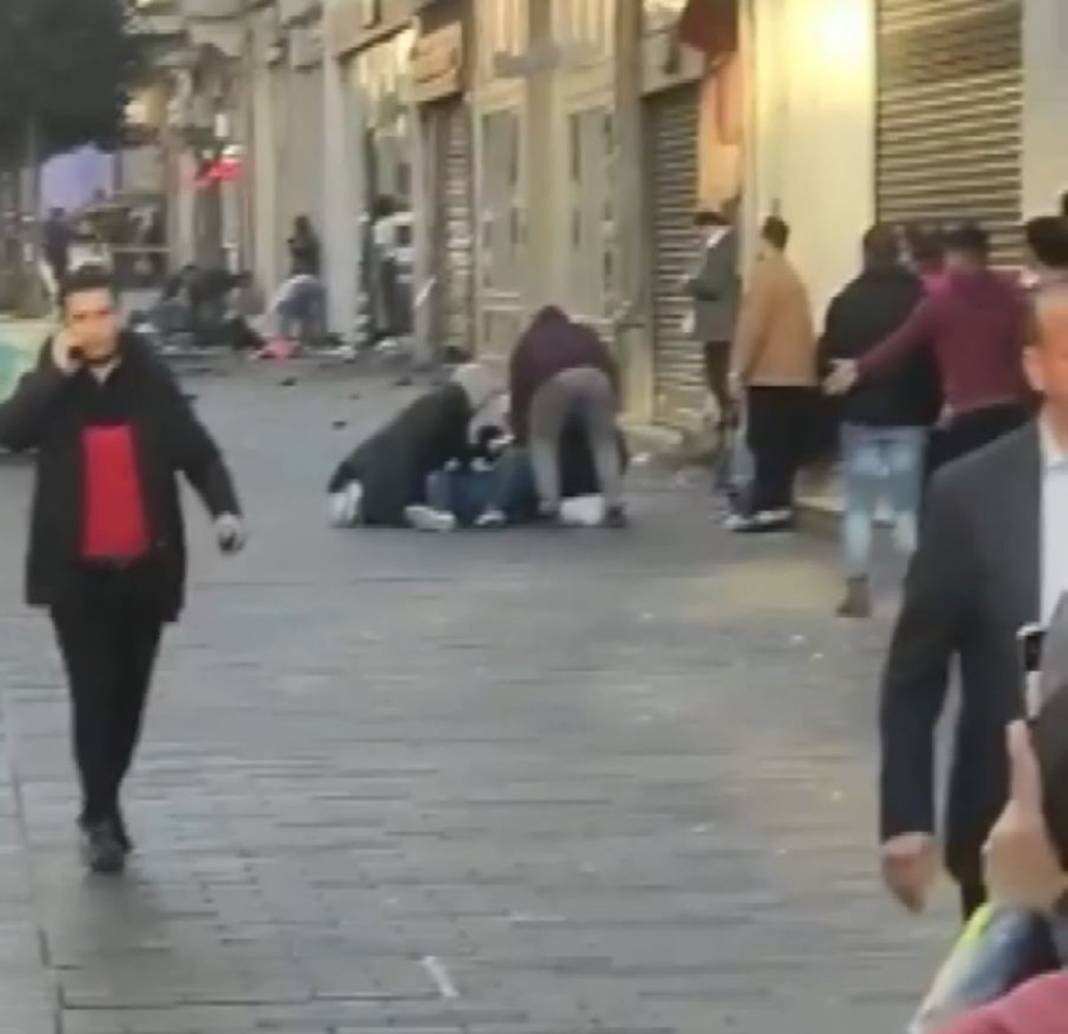 İstiklal Caddesi'ndeki patlamadan kahreden fotoğraf kareleri 24