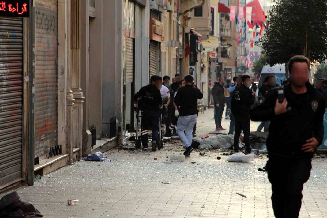 İstiklal Caddesi'ndeki patlamadan kahreden fotoğraf kareleri 44