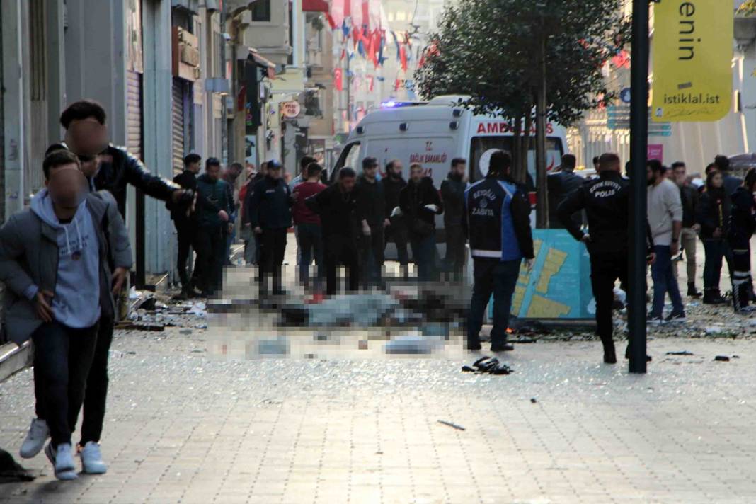 İstiklal Caddesi'ndeki patlamadan kahreden fotoğraf kareleri 41
