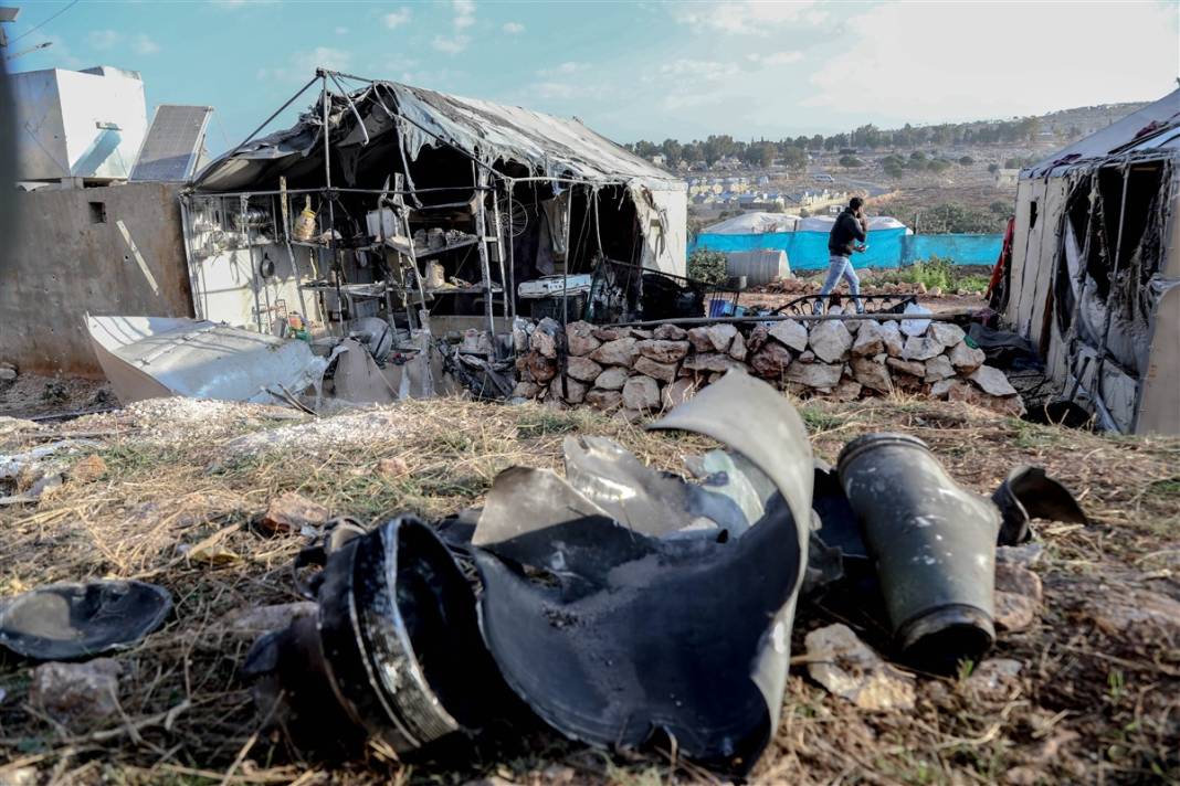 Misket bombalarıyla gelen vahşet! Esad çadır kampı vurdu 23