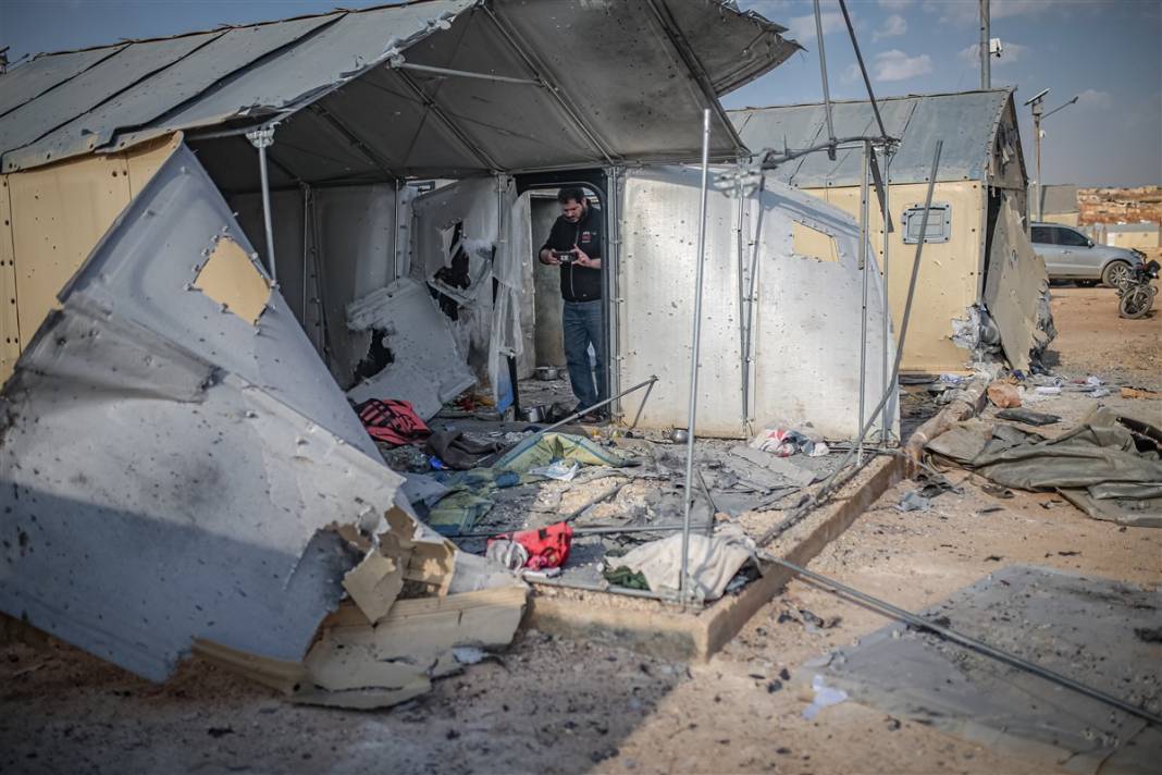 Misket bombalarıyla gelen vahşet! Esad çadır kampı vurdu 7