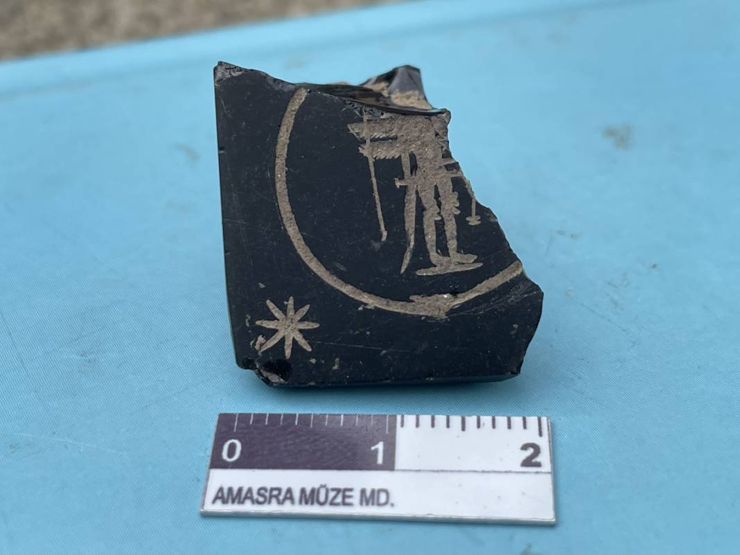 Anadolu'daki tek örnek! Mısırlıların tılsımlı mührü Amasra'da bulundu 10