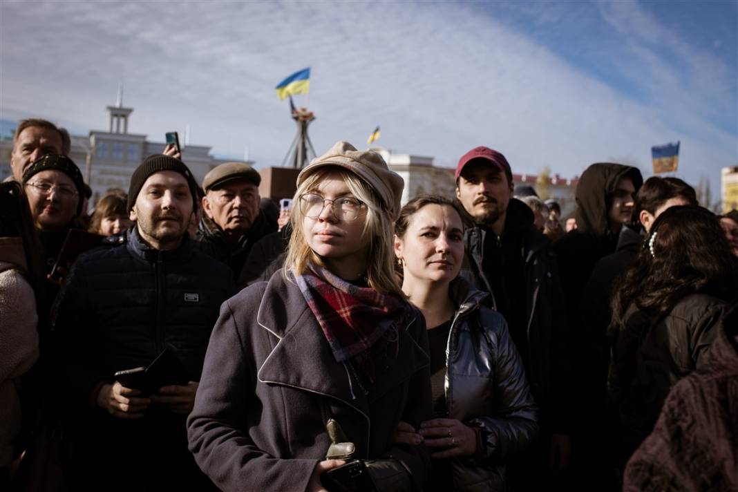 Zelenskiy'den zafer tebessümü: Herson'da kutlamalar devam ediyor 32