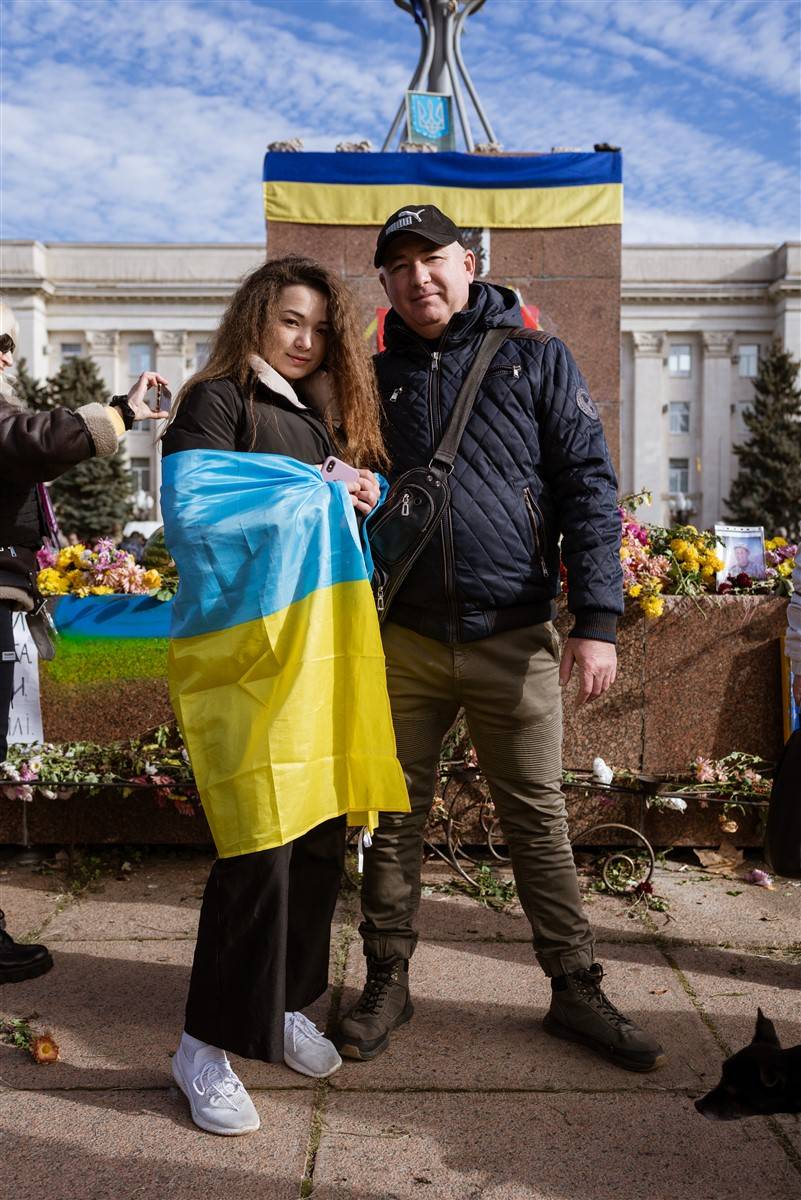 Zelenskiy'den zafer tebessümü: Herson'da kutlamalar devam ediyor 8