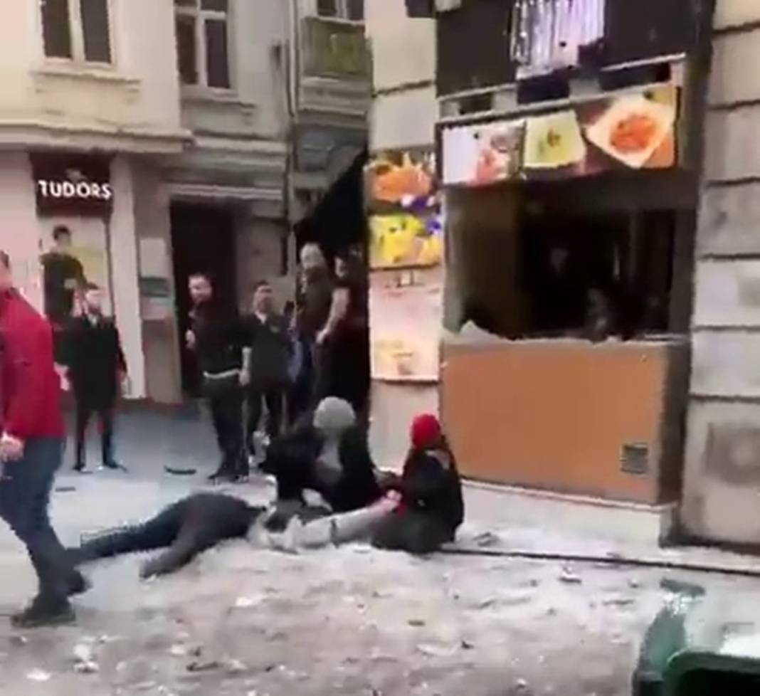İstiklal Caddesi'ndeki patlamadan kahreden fotoğraf kareleri 6