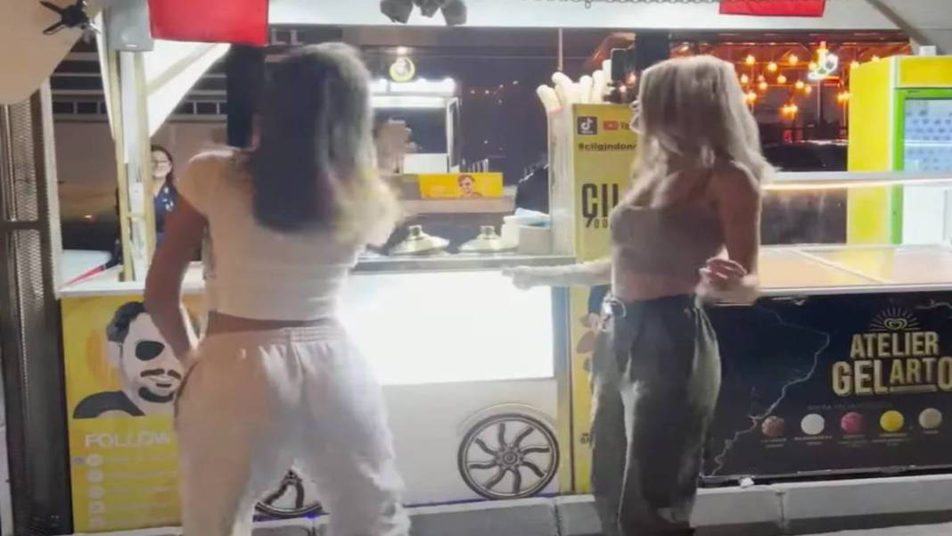 Çılgın Dondurmacı güzelleri görünce şekilden şekile girdi eşi sinirden öfke krizine girdi 4