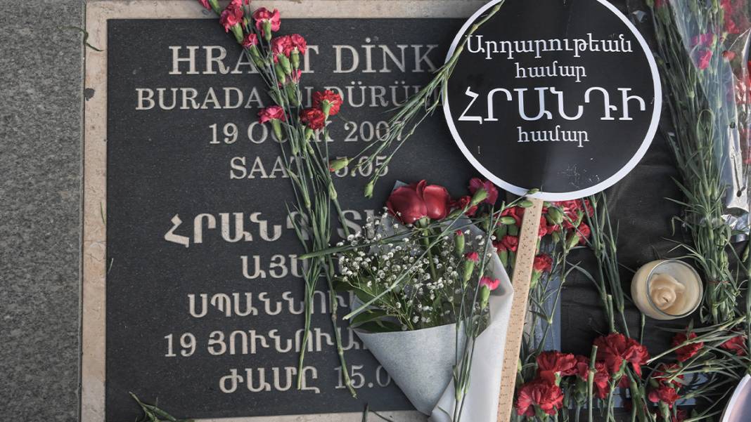 16 yıldır gelmeyen adalet: Sevenleri Hrant Dink'i vurulduğu yerde, vurulduğu saatte andı 8