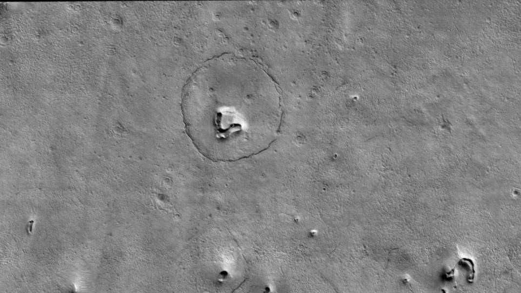 Görenler şaşkına dönüyor: Bilim insanları Mars’ta ‘ayı’ buldu 2