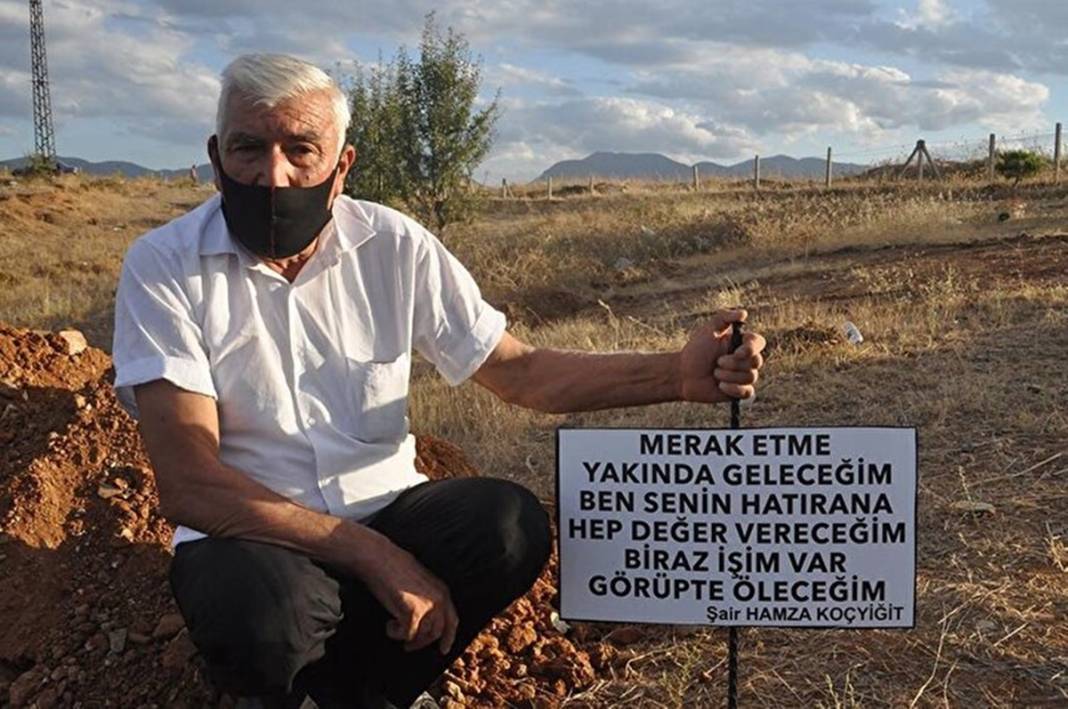 Kendi elleriyle kazdığı eşinin mezarına bıraktığı not, okuyanları ağlattı! Acısı hâlâ geçmedi... 8