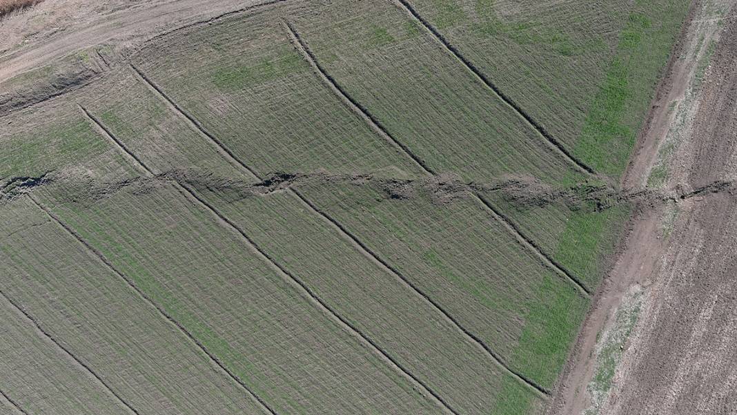 Tarlalar yarıldı, tümsekler oluştu, fareler istila etti... Kuşbakışı facia 5