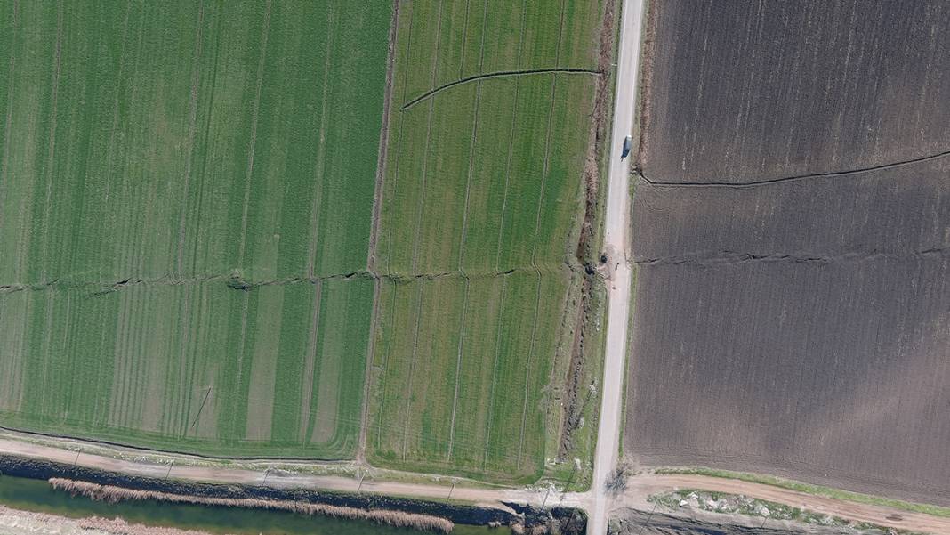 Tarlalar yarıldı, tümsekler oluştu, fareler istila etti... Kuşbakışı facia 3