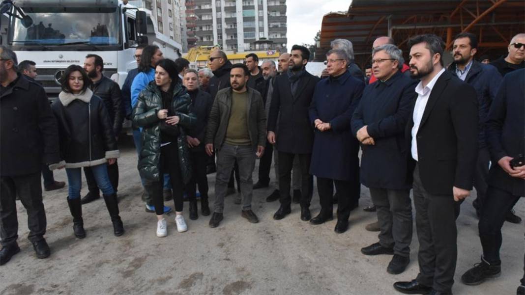 Davutoğlu afet bölgesinde konuştu: Manzara çok daha vahim 4