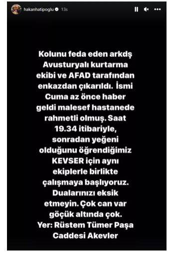 Yeğenini enkazdan kurtarmak için kolunu kestirdi ama... Yürek yakan acıyı Survivor Hakan duyurdu: Duyanlar göz yaşına boğuldu 5