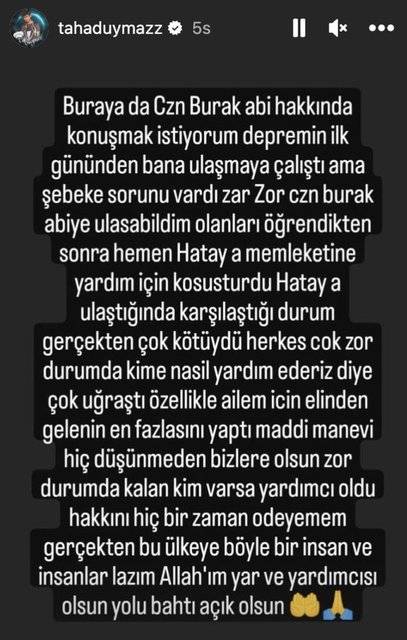 Taha duymazın hesabından beklenmedik paylaşım: Herkes hak ettiğini bulacak 6