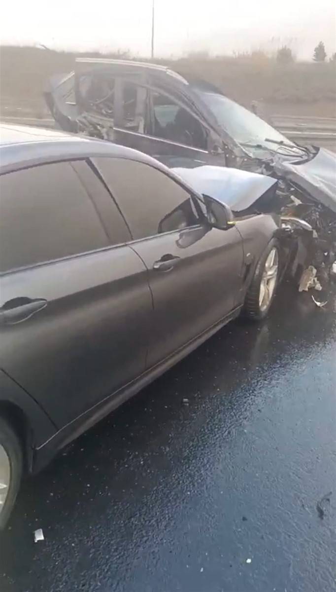 Bursa'da dehşete düşüren kaza! Parçalara ayrıldılar 2