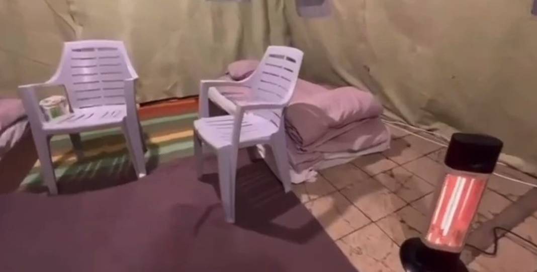 Kılıçdaroğlu'nun geceyi geçirdiği çadır görüntülendi 2