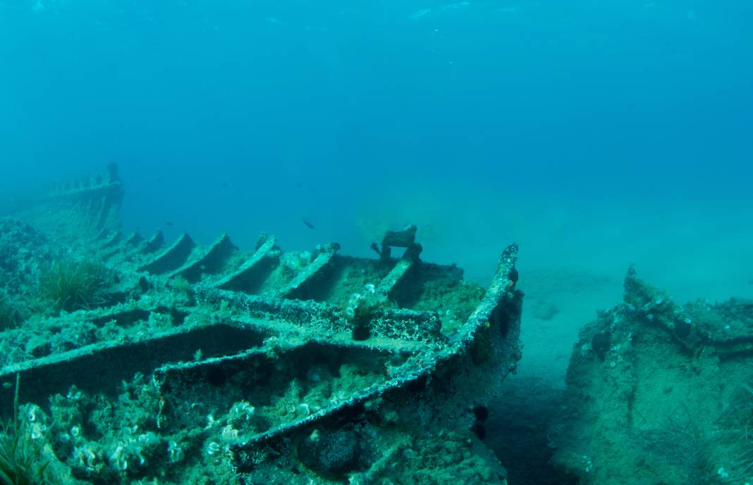 Çanakkale Savaşı'ndan kalıntılar görüntülendi: 108 yıllık batık gemiler 9