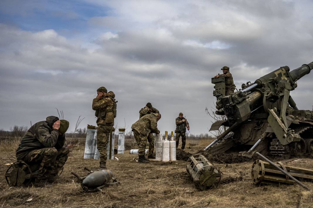 Ukrayna'da ordu Bahmut cephesinde konuşlandı 8